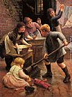 Thomas Liddall Armitage Washing Day painting